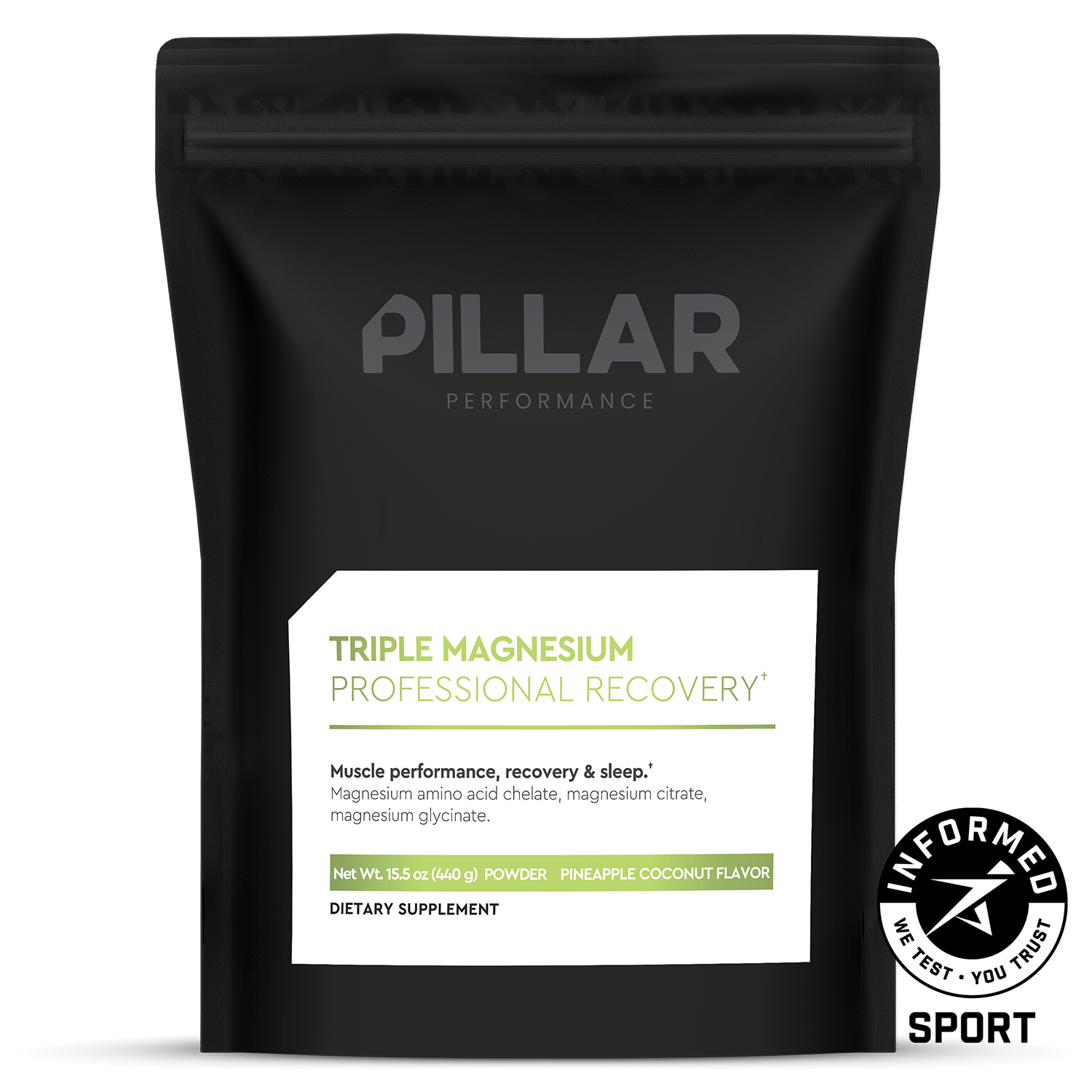 TRIPLE MAGNESIUM POWDER - Pineapple Coconut