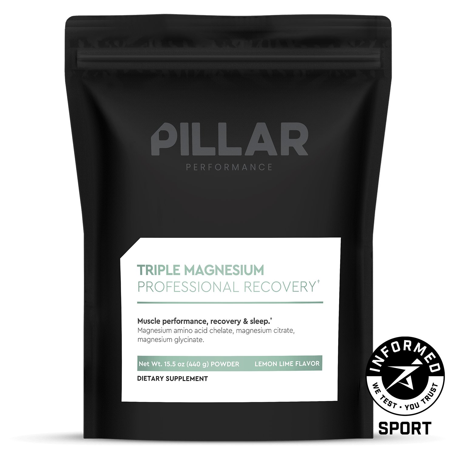 TRIPLE MAGNESIUM POWDER - Lemon Lime